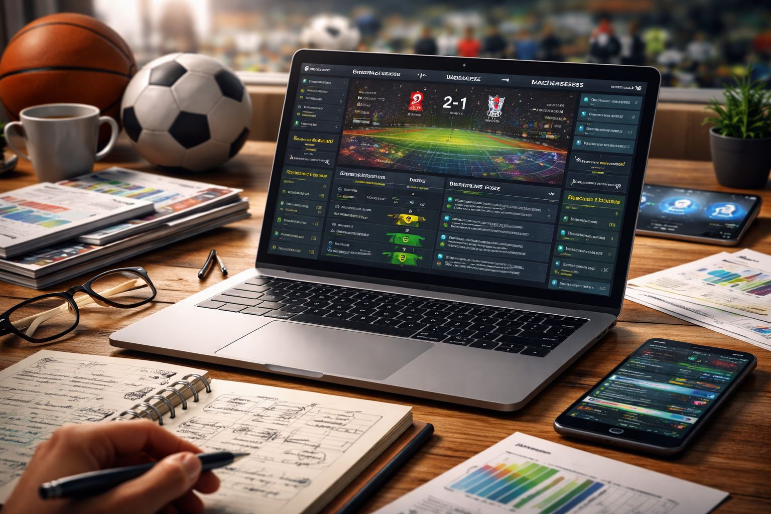 More Than A Bet Slip With Match Insight And Live Action